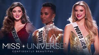 Miss Universe 2019 Top 3 Question and Answer Round  Miss Universe 2019 [upl. by Kellina]