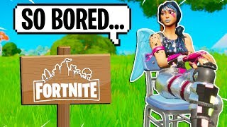 6 Things To Do When You Are BORED In Fortnite [upl. by Colb]