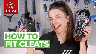 How To Fit New Cleats To Your Cycling Shoes [upl. by Thayne849]