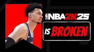 NBA2K25 BEING “REALISTIC” FOR 47 SECONDS… [upl. by Westley]