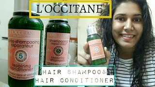 LOCCITANE Hair Shampoo amp Hair Conditioner💆🚿 awesome texture review soon😍💆‍♂️ [upl. by Tnecniv]