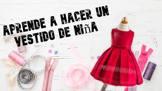 VESTIDO DE NIÑA DESDE TRAZO HASTA CONFECCIÓN [upl. by Nirad]