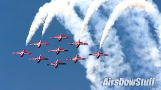 Canadian Forces Snowbirds 2016 High Show [upl. by Nosneb158]