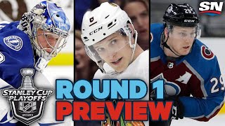 NHL Playoffs Round 1 Predictions Injury Watch Value Plays and More  Fantasy Forecheck [upl. by Asta]