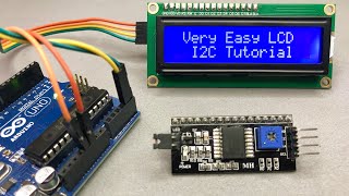 How to Use I2C LCD with Arduino  Very Easy Arduino LCD I2C Tutorial  Arduino 16x2 LCD I2C Tutorial [upl. by Ib]