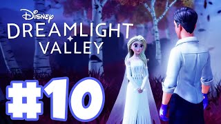 Visiting Elsa in the Frozen World  Lets Play Disney Dreamlight Valley  Ep 10 [upl. by Ahsikar85]