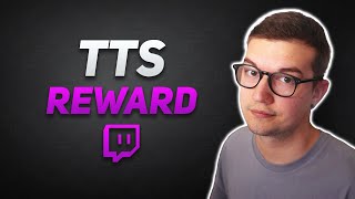 Text to Speech CHANNEL POINTS Reward TUTORIAL How to use TTS with CP on Twitch [upl. by Lena]