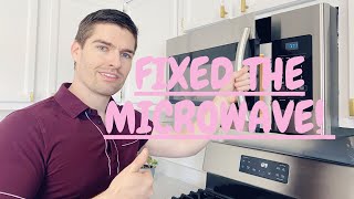 No power or display on Microwave How to fix Over The Range Microwave before replacing DIY repair [upl. by Sicular]