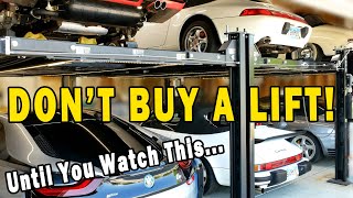 WATCH Before you BUY A LIFT Garage FourPost LIFT UPDATE [upl. by Mcintyre]