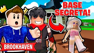 DESCUBRIMOS LA BASE SECRETA DE UNA INTERESADA con BRYANMCQUEEN en BROOKHAVEN  Roblox YoSoyLoki [upl. by Yasmar]