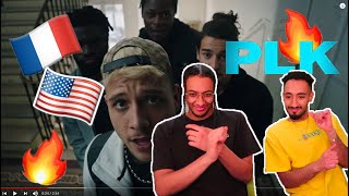 AMERICANS FIRST REACTION TO FRENCH RAP HIPHOP  PLK  Un peu de haine Clip Officiel [upl. by Ashjian]