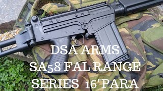 DSA ARMS SA58 FAL Range Series 16quotPARA [upl. by Verner]