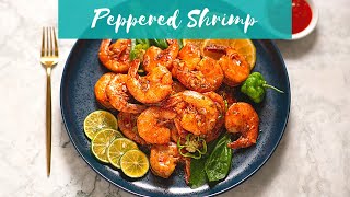 An Easy To Follow Recipe for Jamaican Pepper Shrimp  FESTIVE FOOD SERIES [upl. by Anielram785]