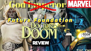 Custom Doctor Doom 14 Scale Statue Unboxing and Review [upl. by Aihtennek]