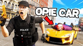 Opie Was A HUMAN CAR In GTA5 RP [upl. by Indihar]