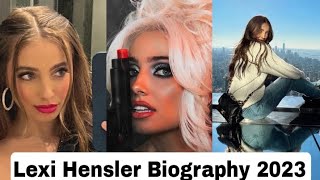 Lexi Hensler lifestyle Biography Boyfriend Networth Hobbies Age Relationship Nationality [upl. by Baras]