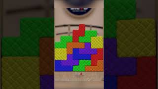 TETRIS PADDED shorts blender puzzle tetris softbody テトリス тетрис padded [upl. by Blaseio]