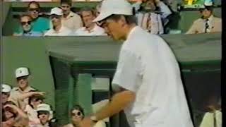 Wimbledon 1993 4R Agassi vs Krajicek [upl. by Latsyrd]