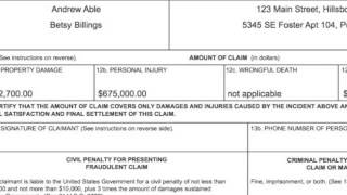 Federal Tort Claim  Amount To Ask For [upl. by Valerie]