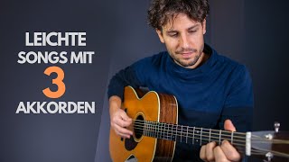 10 einfache Gitarren Lieder mit 3 Akkorden [upl. by Hermione]