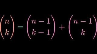 Pascals Triangle and Pascals Identity in Combinatorics [upl. by Dlanger]