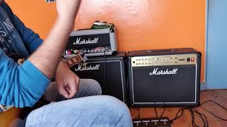 Marshall JVM 215C VS Marshall Silver Jubilee 2525H [upl. by Assirual]