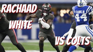 Buccaneers Rachaad White Vs Colts Film Study [upl. by Banna]