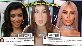 NOSE JOBS ARE RUINING YOUR FACE scientifically proven [upl. by Modestia]