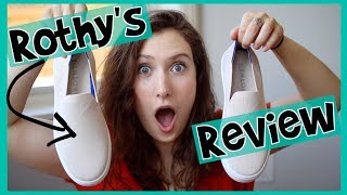 Rothys Sneaker Review  Recycled Plastic Shoes [upl. by Teferi]