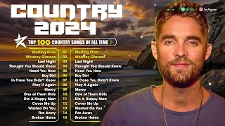 Country Music 2024 Collection  Chris Stapleton Morgan Wallen Luke Bryan Lee Brice Thomas Rhett [upl. by Arek]