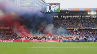 FC Basel  FC Sion 22  Intro der Muttenzerkurve [upl. by Cavanaugh]