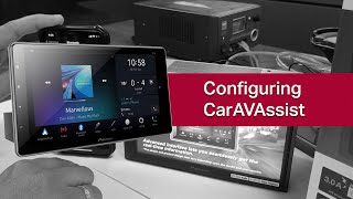 Pioneer DMHZ  Configure CarAVAssist [upl. by Ullman762]