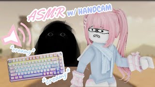 Roblox Evade but Its the BEST CREAMY Keyboard ASMR w HANDCAM   Unboxing Keyboard [upl. by Reiser165]