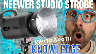 Photo Booth Lighting Setup  Neewer Studio Lights  Review  S101300 Monolight Vs Strobe [upl. by Yenreit]