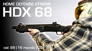 Umarex T4E Home Defense Extreme Shotgun HDX 68 Review [upl. by Anselmo911]