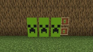 Minecraft Creeper BannerShield  Tutorial [upl. by Othello]