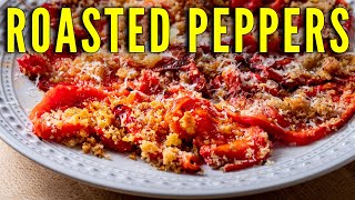 How To Make Italian Red Roasted Peppers [upl. by Tadich590]