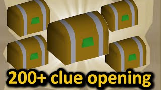 Loot from 200 Clues Collection log Completionist Series ep 10 group ironman [upl. by Rollet]