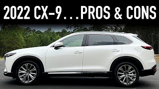 Pros amp Cons of the 2022 Mazda CX9 [upl. by Socher]