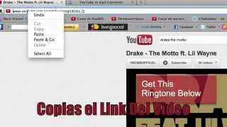 Como Descargar Musica De Youtube A Tu Computadora Gratis [upl. by Salisbarry]