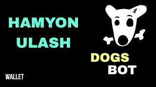 DOGS BOT HAMYON ULASH  Connect wallet Dogs bot [upl. by Olegnad]