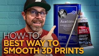 The BEST Way to Smooth 3d Prints [upl. by Reisman]