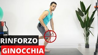 I 5 migliori esercizi per rinforzare le GINOCCHIA e le GAMBE [upl. by Loretta]