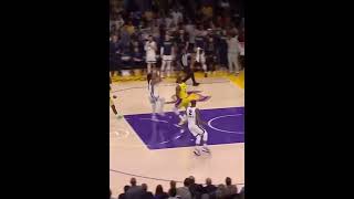 Ja Morant Attempts To Dunk On LeBron and Falls Awkwardly [upl. by Wiseman]