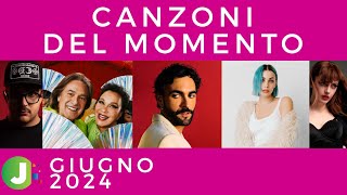 CANZONI Del MOMENTO  GIUGNO 2024  NovitÃ  Hit Tormentoni Successi Video Playlist Ufficiale [upl. by Hildagard55]