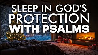 Psalms for Sleep With Rain Sounds  Fall Asleep and Rest in Gods Protection [upl. by Ahseat]