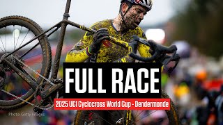 FULL RACE 2025 UCI Cyclocross World Cup  Dendermonde [upl. by Adnilasor]