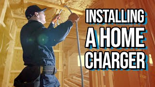 Level 2 Charger Home Installation Explained [upl. by Liartnod]