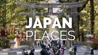 10 Best Places to Visit in Japan  Travel Video [upl. by Granniah]