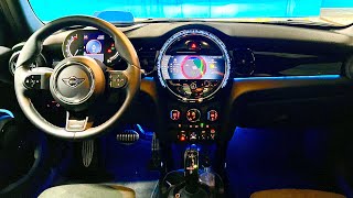 NEW MINI Cooper 2022  CRAZY new AMBIENT LIGHTS amp infotainment [upl. by Rica]